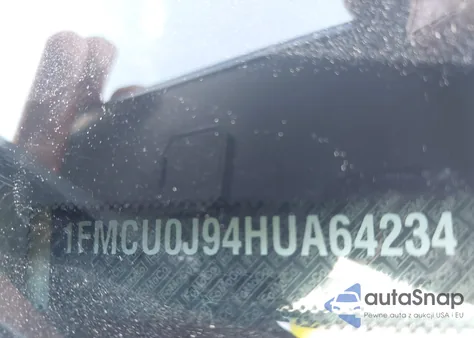 2017 Ford Escape Titanium из США, поврежденный, VIN 1FMCU0J94HUA64234